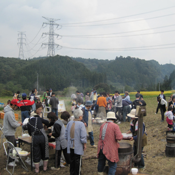 「イナゴンピック」での「食事バランスガイド」の普及・啓発