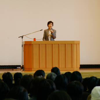 「食に関する講演会」の様子